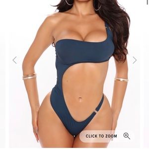 Sunset Cliff Cutout One Piece Swimsuit